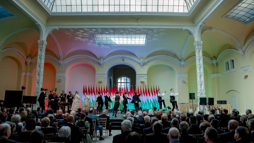 Március 15-e alkalmából tartott kitüntetési ünnepség a Magyar Mezőgazdasági Múzeum és Könyvtárban.