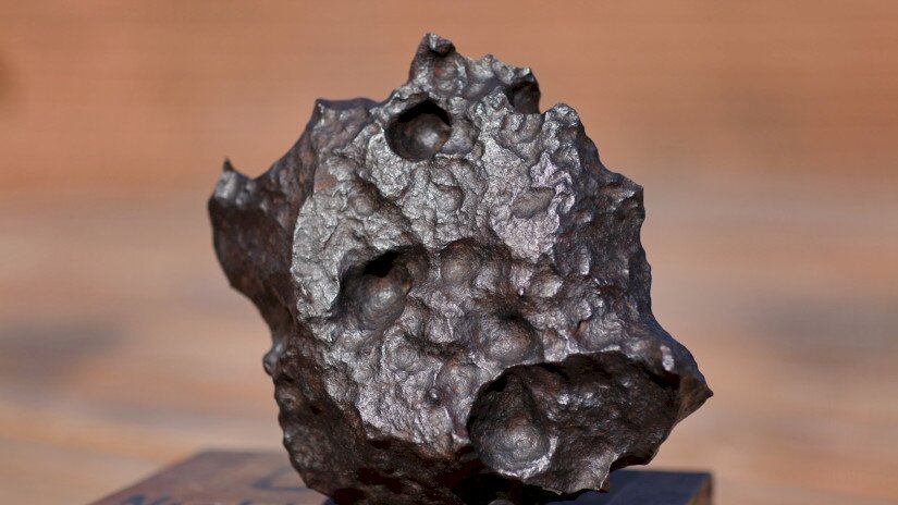 Meteorite Gibbeon in the Pannon Observatory, Bakonybél