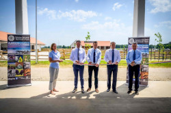 Mura-menti gazdálkodási centrum átadása