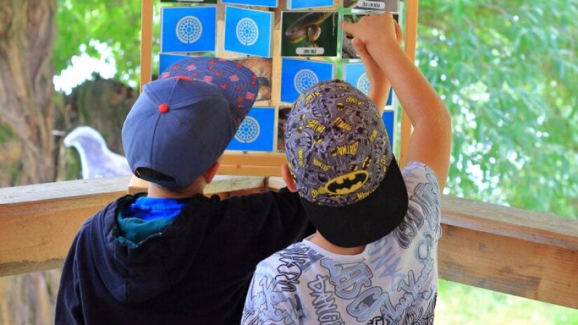 Mura-menti természetiskola a söjtöri iskola tanulóival