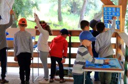 Mura-menti természetiskola a söjtöri iskola tanulóival