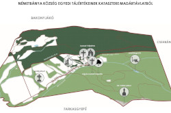 Németbánya tájértékeinek katasztere madártávlatból