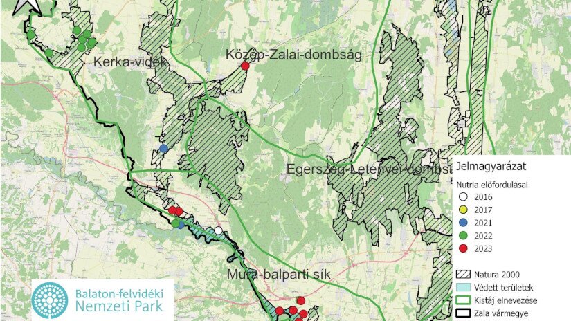 Nutria előfordulásai és terjedése