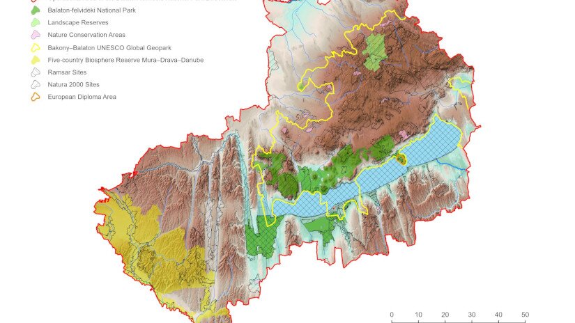 Operational area of the Balaton-felvidéki National Park Directorate 2026-06