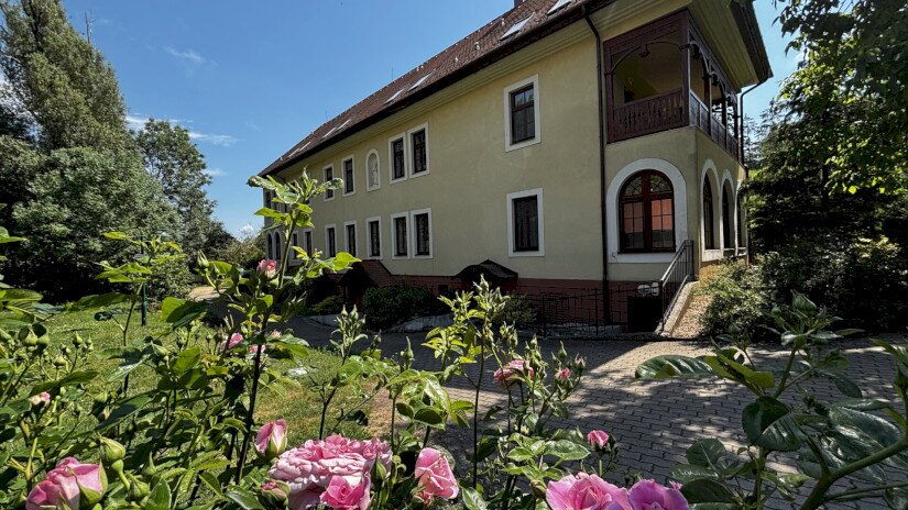 Park Villa - Bejárat / Csopak szálláshely / Fotó: Vida Lilla (BfNPI)