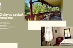 Park Villa - Kétágyas szobák - teraszos (1. emelet) / Csopak szálláshely