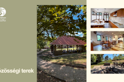 Park Villa - Közösségi terek (Pergola, étkezők, konyha, bográcsozó) / Csopak szálláshely