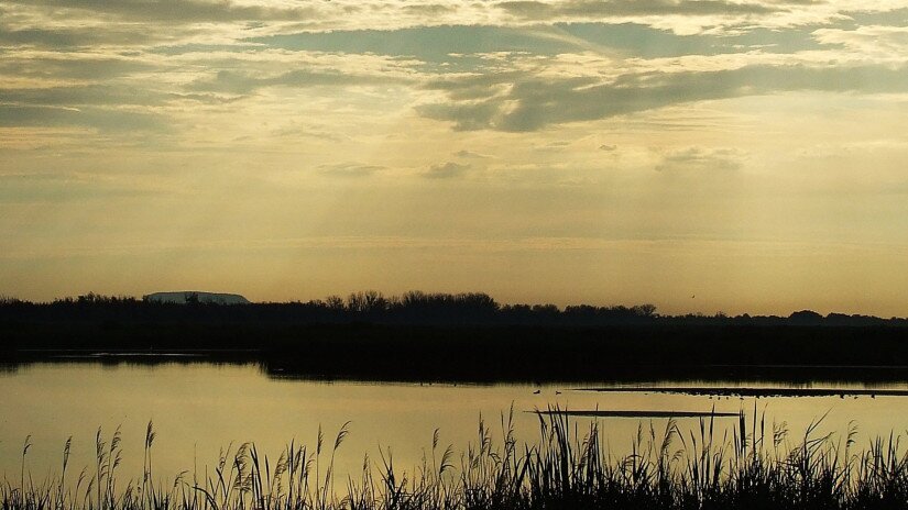 Reggeli fények a Kis-Balatonon