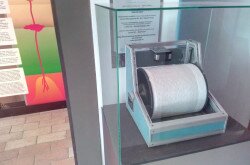 Seismograph in der erneuerten Ausstellung
