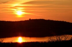 Sonnenuntergang: Belső-tó - Tihany