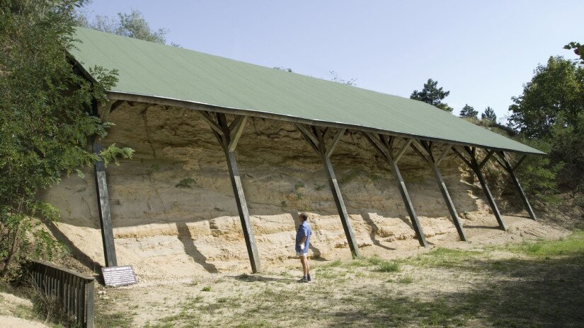 Stillgelegte Sandgrube, Várpalota