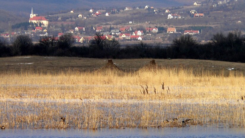 Szentbékkálla im Káli Becken