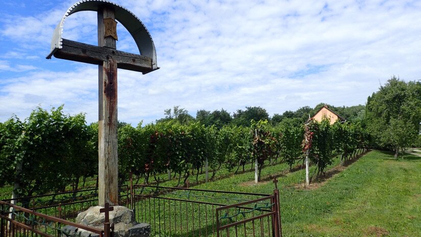 Szőlőhegyi feszület a Zala vármegyei Becsehelyen
