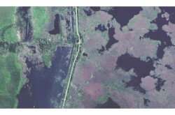 Tájmintázatok - Google Earth kivágat