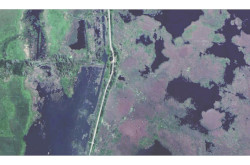 Tájmintázatok - Google Earth kivágat