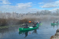Téli túra a Hévízi-csatornán