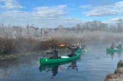 Téli túra a Hévízi-csatornán