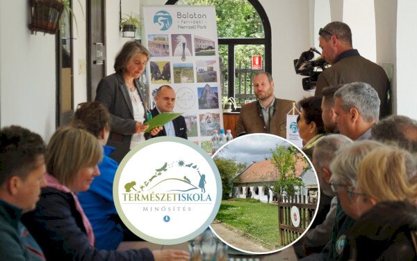 Átadták a Tihanyi Levendula Erdei Iskola Természetiskola felújított szálláshelyét