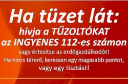 Tűz esetén teendők