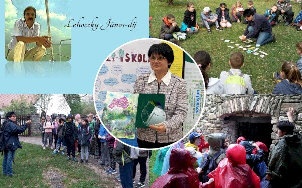 Lehoczky János-díjat kapott környezeti-nevelő kollégánk
