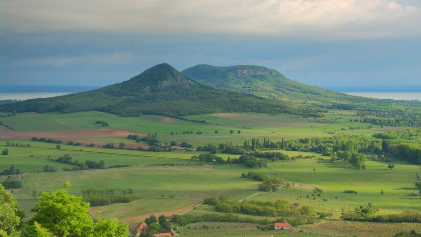 View from Csobánc