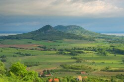 View from Csobánc