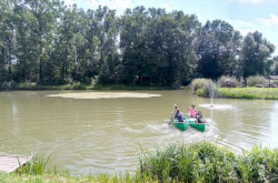 Vizimuri kenus feladat a Kerkaszentkirályi tavon