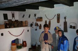 Vörs, Tájház, belső kiállítás, mindennapi használati tárgyak